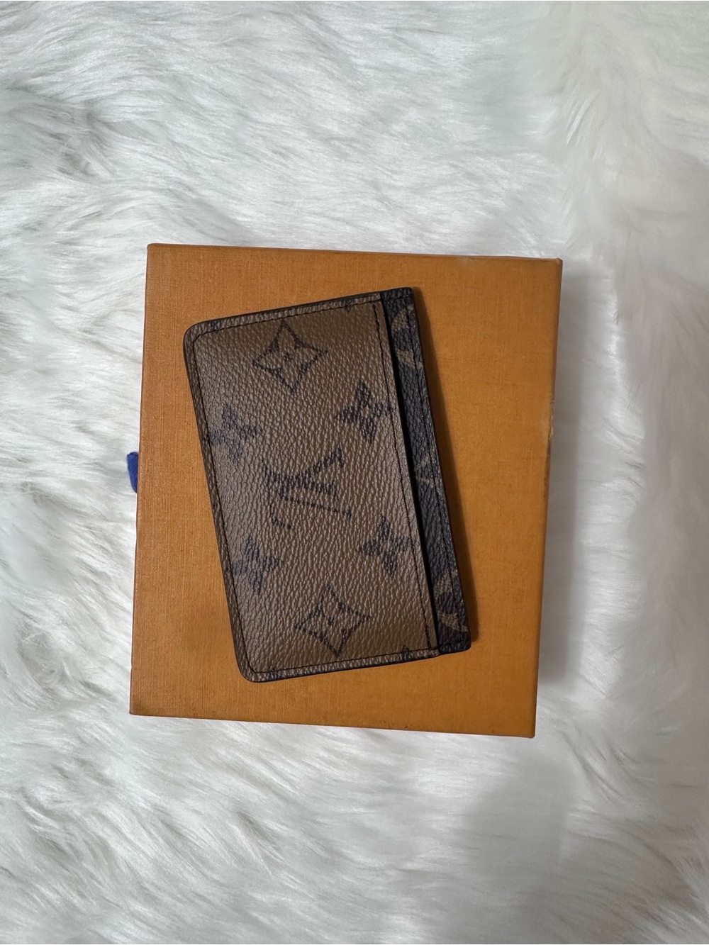 Louis Vuitton Monogram Brown Card & Key Holder